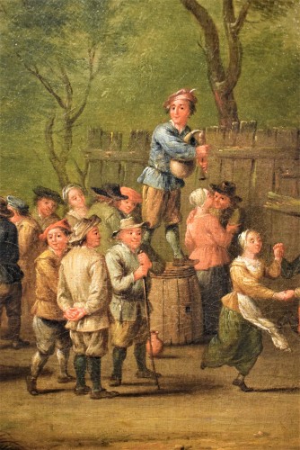 XVIIe siècle - Fête au Village - Atelier de David Teniers les Jeunes